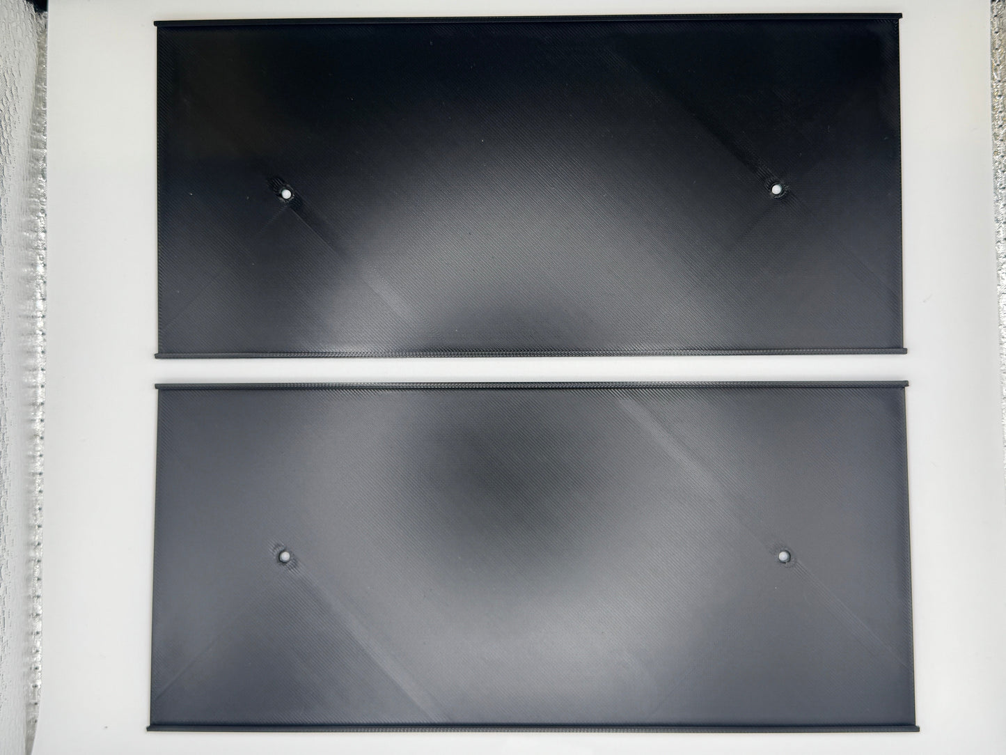 Top Loader Wall Mounting Display Plates - Up to 59 Pt Toploaders. (2 Plates per order)