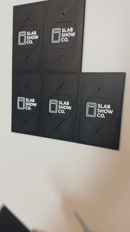 MagSlab - Magnetic Wall Mount Display System - standard PSA cards only